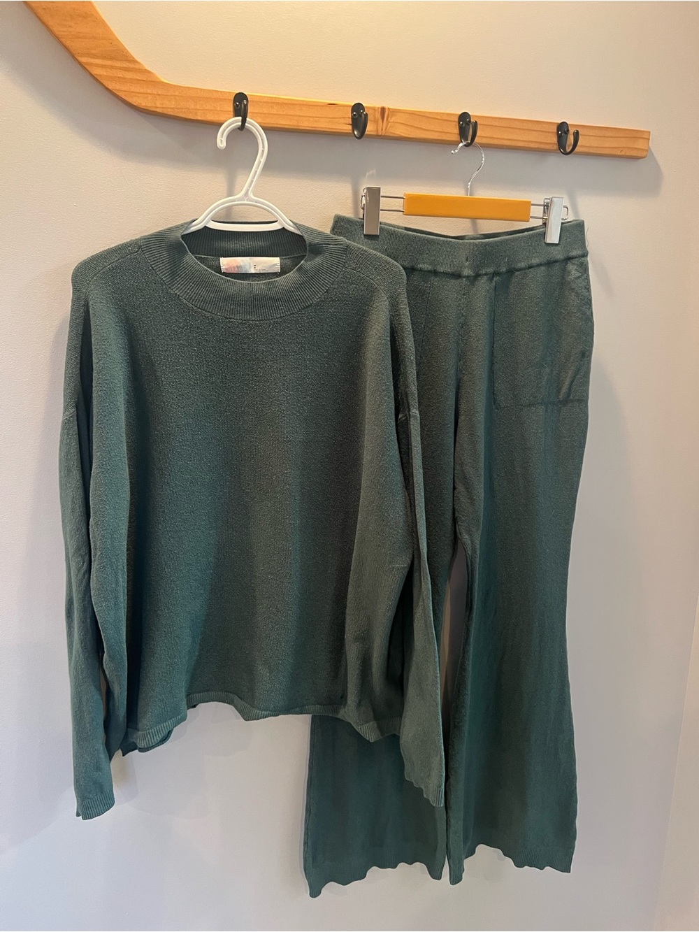 Relaxed Waffle Knit Joggers & Top Set - FP Beach